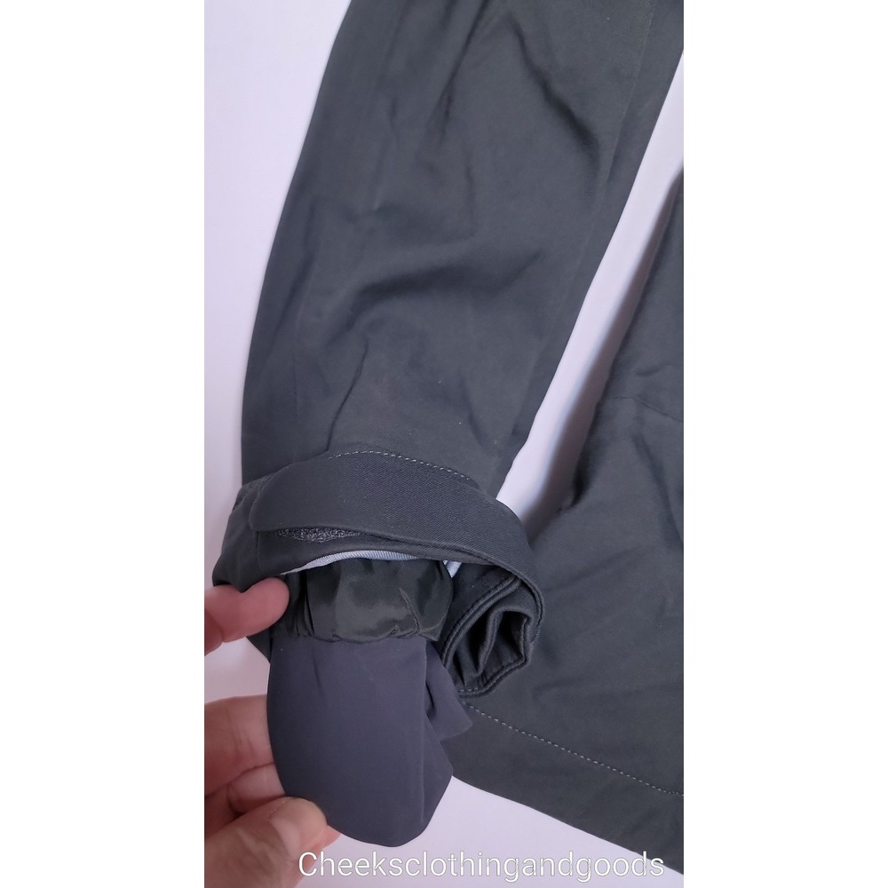 Mammut DryTech Premium Hooded Gray Waterproof Jacket Hooded Women's XL - Picture 7 of 12